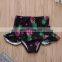 2019 Fashion New Summer Toddler Bathing Suit Pineapple Full Print Black Swimsuit Toddler Valentine's Day