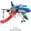 Airplane slide for kids, giant outdoor playground with CE