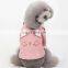 Overturned Rabbit Pattern Dog Fashions Pet Clothes Winter Luxury Dog Clothes