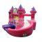 Spring Pastel Pink Waterproof Inflatable Small Jumper Combo Jumping Castle