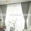 Wholesale Nordic Style Design Polyester Living Room Bedroom Star Jacquard Ready Made Blackout Shade Grey Curtains For Home