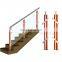 Hot Popular Post Stainless Steel Balustrade Handrails indoor stair railing Wholesale from China