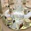 Nice design decoration mirrored wedding flower stand centerpieces for sale