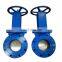 Bundor New DN50 PN10 EPDM seat Flanged Knife Gate Valve for Water