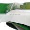 Green PVC Cleats White PU Guide Green PVC Conveyor Belt