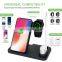 4 in 1 Wireless Charger 2020 Factory Directly Sell Qi Standard Charger Crystal Wireless Portable Cellphone Charger For Iphone