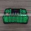 Latest industrial oem custom notebook pc computer accessories slim smart 2.4g wireless mini touchpad keyboard