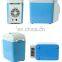 Wholesale 7.5L 12V portable cosmetic small refrigerator mini car vehicle fridge with glass door