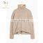 Женский кружевной воротник из cashmere wool, модный свитер с свободной вязью и кружевным воротником