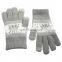 Soft Acrylic Touchscreen Tactile Gloves Unisex Touch Screen Magic Gloves Winter Knitted Warm Gloves With Touchscreen Fingers