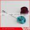 colorful flower-shaped metal brooch