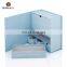 High end blue baby cardboard keepsake box wholesale