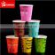 Disposable Coffee Cups and Lids Printed Paper Food & Beverage Packaging Single Wall UV Coating Embossing Bio-degradable Accept