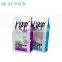 Digital Printing Low MOQ Flat Bottom Pouch Full Color Custom Coffee Bag With Zipper