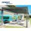 Waterproof outdoor living aluminium louvre pergola