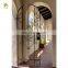 Mexico wrought iron door grill  with sidelights designs