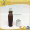 10ml round glass roll on bottles with cap