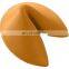 Cheap wholesale PU foam fortune cookie shape custom logo stress reliever toy ball
