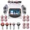 2022 new arrival ! 6 in 1 40k ultrasonic cavitation vacuum radio frequency laser 8 pads laser slimming machine for home use