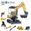 Factory direct sales low price 1.8 ton 2ton hydraulic mini digger mini excavator