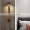 Nordic Modern Minimalist LED Wall Light Creative Bedside Wall Lamp Rotatable Bedroom Sconce