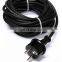 Europe16A Straight 3 Wire CEE7/7 IP44 Waterproof Plug EU Germany International VDE Power Cord Plug