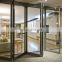 Double Glazing Bi Fold Door/Accordion Aluminum Glass Patio Exterior Bifold Door