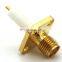 PCB edge sma connectors sma female connector 4 pins End Launch PCB Mount SMA Female Straight RF Connector Adapter