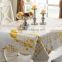 #DZ014 PETAL Embossed Pearlescent tablecloth