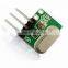 Micro ultra small volume 5 volt high frequency superheterodyne wireless receiving module