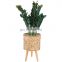 Best Seller Wicker 3 Piece Seagrass Pot Plant Stand Removable Legs Straw Planter Storage Basket Plant Holder Wholesale