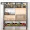 The KITCHEN FLOOR MULTILAYER CAN be moved TO receive a shelf to store a shelf microwave oven to buy a shelf