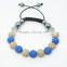 shamballa meaning macrame bracelets 11pcs clay beads rhinestone pave