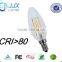 200-220 lm Beam Angle 360 degree 2w filament led bulb for life