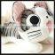 big eyes cute plush toy cute white cat toys