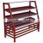 APEX supermarket custom make bread display rack