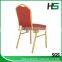 orange cloth link round head chair