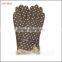 Lady's simple style spandex velvet warm gloves with supersoft polyester lining