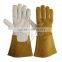 Cow Leather Welding Gloves Industry /Protective Working Safety Gloves