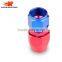 Aluminum Oil Cooler Fitting Straight Swivel Hose Ends Adapter Blue and Red 40-001-12
