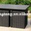 Outdoor poly wood dining table and chair set leisure furniture set
