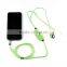 cheap LED Light Earphones with mic LED Earphones For mobile phone Mp3 Player