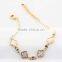 Handmade Crystal Flower Wedding Bracelets for Ladies