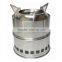 hot selling stainless steel stove for camping equipment
