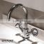 Single level copper bathtub basin used long faucet F199153C-A