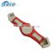 1/4"-20 screw retractable tablet stand holder for iPad mini 1 2 air 2 4/7-11inch tablet and GPS in red color