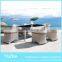 Europe type style high quality cafe imitation rattan furniture design