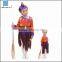 Carnival fancy kids witch costume