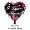 Specila Design Poker shape helium foil balloon Aluminium balloon party decoration