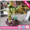 New portable animatronic dinosaur rides for kiddie rides